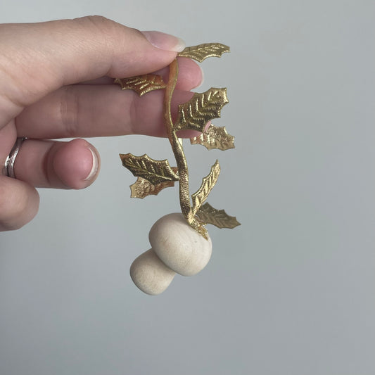Mushroom Ornament Collection - 3 pcs