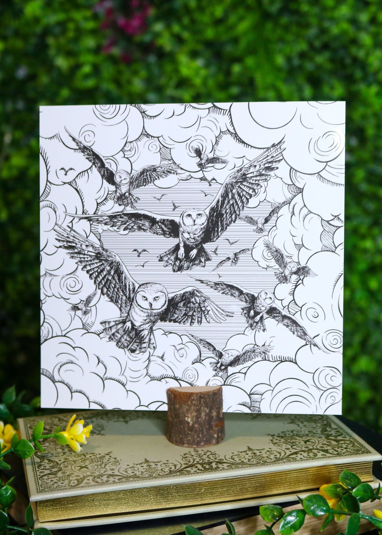 Gloss Art Print & Stump Base