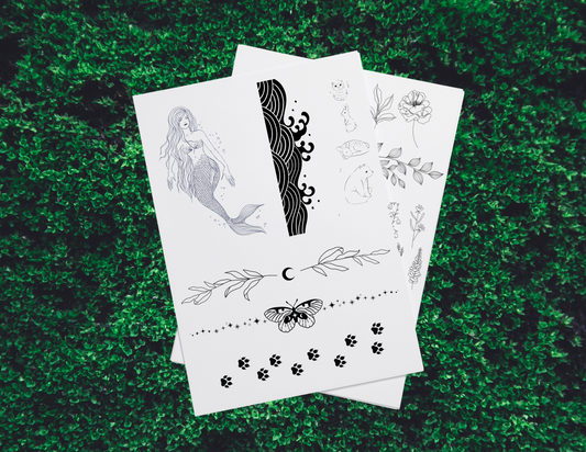 Foil Designs for Tracing - Digital Download Only